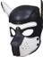XLWHITE60-68CM Xl Kodu Marka Yeni Artış Büyük Boy Köpek Cosplay Yastıklı Kauçuk Tam Kafa Kaput Maskesi Kulakları ile Erkekler Kadınlar Için Köpek Rol Oynamak (Yurt Dışından) 4