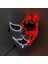 Stil 12 Cosplay Cadılar Bayramı Partisi Maskesi Aydınlık Light Up LED Maske El Neon Parlayan Anime Maske Masque Masquerade Maskeleri Korku Karnaval Maskesi (Yurt Dışından) 1