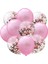 Mor Yeşil 10 Adet/grup Mix Siyah Gümüş Konfeti Balonları Düğün Doğum Günü Partisi Dekorasyon Metalik Helyum Balon Bebek Duş Glitter Globos (Yurt Dışından) 4