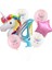7 Adet Numarası 4 Takım 1 Takım Gökkuşağı Unicorn Balon Unicorn Doğum Günü Süslemeleri 32 Inç Numarası Folyo Balonlar 1st Çocuk Doğum Günü Partisi Bebek Duş Globos (Yurt Dışından) 1