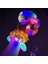1 Adet Pullu Renkler Dıy Kız Light Up Scrunchies At Kuyruğu Tutucu Elastik Saç Halat Doğum Günü LED Rave Neon Bar Düğün Karnaval Glow Parti Malzemeleri (Yurt Dışından) 5