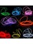 Pil Kutusu Sarı 1 Metre Esnek Neon Işık Glow El Tel Halat Kablo Noel Dans Rave Dekorasyon Için LED Işıkları Dıy Ayakkabı Giyim USB LED Şerit Lamba (Yurt Dışından) 2