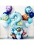 5 Adet Stil J 5 Adet Balık Deniz Hayvan Balonlar Denizyıldızı Deniz Atı Hava Balonu Okyanus Dünya Deniz Altında Tema Doğum Günü Partisi Dekorasyon Bebek Duş (Yurt Dışından) 5