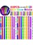 Çok Renkli 5-50 Adet LED Köpük Glow Sticks Yanıp Sönen Glow Coplar Tezahürat Tüpü Karanlıkta Glow Rgb Yanıp Sönen Sopa Oyuncaklar Düğün Parti Malzemeleri Için (Yurt Dışından) 5