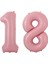 10 Adet B 40 Inç Folyo Pembe Numarası Balonlar 0 1 2 3 4 5 6 7 8 9 Hava Şişme Balon 18 Mutlu Doğum Günü Partisi Düğün Dekorasyon Malzemeleri (Yurt Dışından) 4