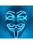 Kırmızı LED Hacker Maskesi V Vendetta Maskesi Yetişkinler Işıklı Cadılar Bayramı Maskesi (Yurt Dışından) 2