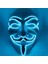 Kırmızı LED Hacker Maskesi V Vendetta Maskesi Yetişkinler Işıklı Cadılar Bayramı Maskesi (Yurt Dışından) 5
