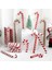 17 Çok Boyutlu Kırmızı ve Beyaz Noel Şekerleri Noel Topları Noel Ağacı Kolye Aile Noel Dekorasyon Yeni Yıl Hediyeleri (Yurt Dışından) 3