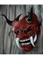 Gri Korkunç Canavar Cadılar Bayramı Cosplay Maske Hannya Şeytan Oni Samurai Noh Kabuki Prajna Şeytan Maskeleri (Yurt Dışından) 3