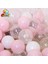 Pearlwhite Pinkclear 20 Adet 12 Inç Lateks Balon Seti Yıldız Temizle Pembe Altın Balonlar Düğün Dekorasyon Bebek Duş Doğum Günü Partisi Malzemeleri Ev Dekor (Yurt Dışından) 2