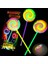 2 Rulo Kağıt Bant Bir Neon Glow Parti Malzemeleri Neon Balon Uv Bantlar Doğum Günü Banner Garland Glow Bilezikler Lolipop Blacklight Parti Süslemeleri (Yurt Dışından) 3