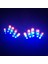 Kırmızı Siyah Yanıp Sönen LED Sihirli Eldiven Light-Up Oyuncaklar Karanlıkta Parlayan Oyuncaklar Light Up Parmak Ucu Aydınlatma Oyuncaklar Çocuklar Çocuklar Için 1 Pc (Yurt Dışından) 3