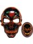 13 Kafatası LED Maske Masquerade Maskeleri Neon Maske Karanlıkta Işık Glow Maskara Korku Maskesi Parlayan Masker Cadılar Bayramı Partisi Maskesi (Yurt Dışından) 1