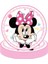 Saç Bandı-6 Adet Minnie Mouse Çıkartmalar Doğum Günü Partisi Dekor Pembe Minnie Tek Kullanımlık Sofra Kağıt Tabaklar Banner Masa Örtüsü Bebek Duş Malzemeleri (Yurt Dışından) 5