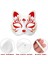10 Adet 5/10 Adet Boyasız Masquerade Maskeleri Boş Kağıt Maskeleri Cadılar Bayramı Kedi Maskeleri Parti Cosplay Hamuru Masquerade Maskesi Cadılar Bayramı Dekor Için (Yurt Dışından) 5