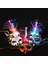 A01 10 Adet 10 Adet LED Glow Flaş Işığı Up Tüy Masquerades Venedik Maskeleri Kostümleri Doğum Günü Düğün Parti Kostüm Cadılar Bayramı Noel (Yurt Dışından) 2