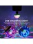 Mavi Ios Mini USB LED Işık Disko Dj Topu Işıklar Projektör Işığı Araba Etkisi Parti Ev Cadılar Bayramı 5 V Rgb Cep Telefonu Için Renkli Lamba (Yurt Dışından) 3