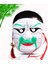 Zheng Lun Qinglong Çin Tarzı Boyalı Pekin Operası Yüz Maskesi Pekin Operası Yüz Maskesi Kalıp Yüz Değişen Maske Süsleme Giydirme Sahne (Yurt Dışından) 5