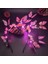 Kırmızı 3 Işık Modu LED Glow Simülasyon Pembe Mavi Kelebek Çiçek Şube Noel Kafa Bandı Headdress Parti Dekorasyon Sahne Paskalya (Yurt Dışından) 2