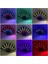 6 V Mavi LED Fan Yanıp Sönen Katlanır Dans Işıkları Fan Gece Gösterisi Aydınlık Dj Floresan Bar Club Glow Parti Malzemeleri Renk Değiştirme Fanı (Yurt Dışından) 2