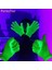 21 cm 5 Çift Floresan Yeşil Eldiven Uv Neon Eldiven Neon Parti Malzemeleri Glow In Blacklight Uv Işık Tema Parti Doğum Günü Dekor Için (Yurt Dışından) 1