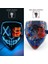 Renk 2 LED Cadılar Bayramı Tasfiye Maskesi LED Neon Yüz Maskeleri Maske Masquerade Korku Parti Sahne LED Işık Parti Maskesi Karanlıkta Büyümek (Yurt Dışından) 1