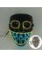 Maske 40 Parlayan Cosplay El Tel Neon Maske Korkunç Kafatası Masquerade Aydınlık Karnaval Şenlikli Parti Malzemeleri Cadılar Bayramı Için LED Tasfiye Maskesi (Yurt Dışından) 1