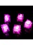 Kırmızı 1 Pc LED Buz Küpleri Parlayan Parti Topu Flaş Işığı Parti Aydınlık Neon Festivali Noel Bar Şarap Bardağı Dekorasyon Malzemeleri (Yurt Dışından) 5