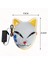 LED Pembe-Mavi LED Parlayan Kedi Yüz Maskesi Cadılar Bayramı Masquerade Cosplay Sahne Festival Partisi Anime Kostüm Performansı Için Light Up Tilki Maskeleri (Yurt Dışından) 3