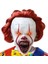Buck Dişleri W Işık Yeni LED Stephen King'in Maskesi Pennywise Korku Palyaço Joker Maskesi Gözler Parlıyor Palyaço Lateks Maske Cadılar Bayramı Cosplay Kostüm Sahne (Yurt Dışından) 1