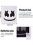 Mor Dj Müzik Festivali Cadılar Bayramı Maskesi Sahne Tam Kafa Maskesi Cadılar Bayramı Kostümleri Yanıp Sönen Stil Glow Marshmello LED Maske ile Cosplay (Yurt Dışından) 1