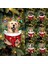 Stil 1 2023 Noel Ağacı Kolye Sevimli Köpek Yavrusu Reçine Akrilik Yeni Oda Noel Hediyesi Dekorasyon Süs Şenlikli Köpek Yıl Malzemeleri Parti E8X3 (Yurt Dışından) 1