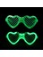 Yeşil 1 Adet Parti Karanlıkta Glow Gözlük Light Up LED Gözlük Neon Parti Çocuklar Yetişkinler Için Güneş Gözlüğü Şekeri Parti Dekor Parti Malzemeleri (Yurt Dışından) 2