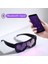 Uygulama Kontrolü 4 Renk USB Şarjı Çok Renkli Parti LED Gözlükleri Disko Şarap Barı Dinamik Yanıp Sönen LED Gözlük, Övgüler Bluetooth App Özelleştirilebilir Işıklandırma (Yurt Dışından) 4