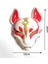 Tip 45 Plastik Yüz Maskesi Cadılar Bayramı Korkunç Yetişkin Maskesi Kostüm Partisi Dekoru Sahne Hayalet Korkunç Maske Anime Japon Tilki Cosplay Maske (Yurt Dışından) 1