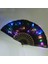 Stil 1 LED Glow Tavuskuşu Çin El Fan Sahne Performansı Gösterisi Işık Doğum Günü Partisi Hediye Düğün Gece Bar Floresan Sahne Cadılar Bayramı (Yurt Dışından) 5