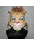 11 Gerçekçi Lateks Aslan Maskesi Hayvan Kaplan Maskesi Vahşi Kedi Leopar Çita Cadılar Bayramı Lateks Maske Parti Cosplay (Yurt Dışından) 1