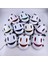 Pembe Japon Anime Yüksek Katlı Invasion Cosplay Maske LED Parlayan Maske Parti Maskesi Japon Samuray Cosplay Kostüm Sahne (Yurt Dışından) 4