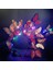 06 3 Işık Modu LED Glow Simülasyon Pembe Mavi Kelebek Çiçek Şube Noel Kafa Bandı Headdress Parti Dekorasyon Sahne Paskalya (Yurt Dışından) 4