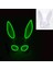 Beyaz Maske Tabanı 4 10 Renk LED Glow Karnaval Kadın Cosplay Masquerade Bunny Maske Neon Sevimli Uzun Kulaklar Tavşan Maskeleri Parti Gece Kulübü Bar Malzemeleri (Yurt Dışından) 1
