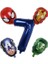Kahve 5 Adet Marvel Süper Kahraman Balon Örümcek Adam Alüminyum Folyo Balonlar Çocuklar Doğum Günü Partisi Dekorasyon Bebek Duş Demir Adam Balonlar (Yurt Dışından) 1