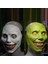 Beyaz Cadılar Bayramı Korku Yüz Kapatma Gülümseyen Beyaz Gözlü Exorcist Şeytanlar Evil Ürpertici Cosplay Korkunç Yüz Maskesi Giyinme Partisi Cosplay Sahne (Yurt Dışından) 5
