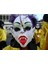 Mor Cadılar Bayramı Partisi Korku Evil Şeytan Lateks Maske Cosplay Kostüm Sahne Korkunç Komik Jester Maskeleri (Yurt Dışından) 2