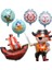 Stil 2 Korsan Balon Yüzen Köpekbalığı Folyo Balon Çocuk Tek Gözlü Korsan Tema Doğum Günü Partisi Dekorasyon Karikatür Korsan Gemisi Helyum Topu (Yurt Dışından) 3