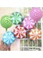 Lolipop Kırmızı 12 Adet/takım Renkli Şeker Folyo Balonlar Lolipop Fırıldak Helyum Balon Doğum Günü Partisi Dekorasyon Bebek Duş Çocuklar Şişirilmiş Oyuncak (Yurt Dışından) 5