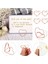 Rose GOLD-10PC 10 Adet Çift Kalp Şekli Metal Memo Tutucu Masa Placecard Tutucu Fotoğraf Klip Kart Standı Düğün Ziyafet Kalp Mesaj Tutucu (Yurt Dışından) 2