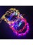 Renkli 10 Adet LED Çiçek Taçlar Bantlar Light Up Kafa Bandı Garlands Cosplay Doğum Günü Düğün Parti Için Parlayan Çiçek Çelenk Taçlar (Yurt Dışından) 2