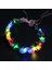 Renkli 10 Adet LED Çiçek Taçlar Bantlar Light Up Kafa Bandı Garlands Cosplay Doğum Günü Düğün Parti Için Parlayan Çiçek Çelenk Taçlar (Yurt Dışından) 4