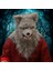 Gri Kurt Hareketli Ağız Tilki Maskesi Cadılar Bayramı Kostüm Cosplay Kurt Köpek Maskeleri Peluş Taklit Kürk Gerçekçi Hayvan Maskesi Cadılar Bayramı Partisi Sahne (Yurt Dışından) 2