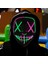 A-21 Aydınlık LED Anonim Yüz Tasfiye Maskesi Cosplay Parti Malzemeleri Parlayan El Tel Hacker Maskesi Cadılar Bayramı Neon Işık Korkunç Maskara (Yurt Dışından) 4